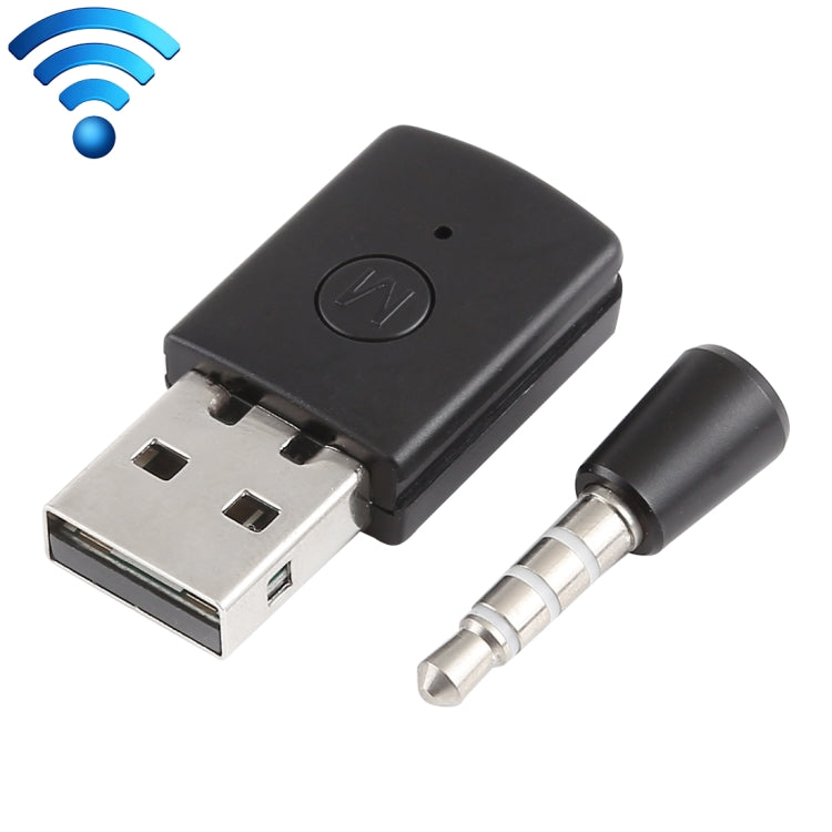 Receptor y transmisores Dongle con adaptador Bluetooth USB y de 3,5 mm para Sony PlayStation PS4, For PS4