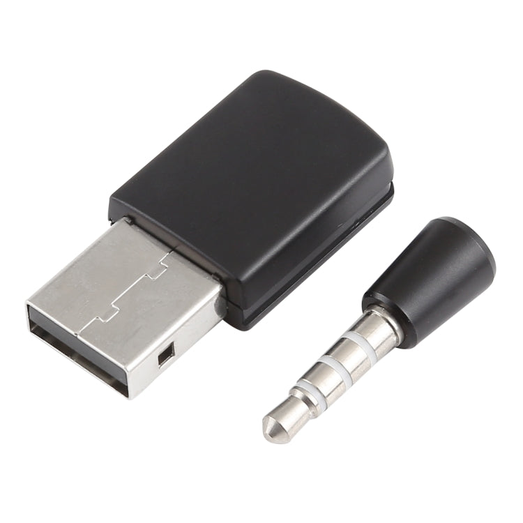 Receptor y transmisores Dongle con adaptador Bluetooth USB y de 3,5 mm para Sony PlayStation PS4, For PS4
