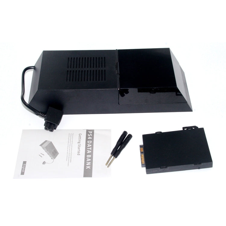 Caja de disco duro extensor de disco duro externo, caja de cierre para disco duro SATA, soporte de caja de expansión de disco duro HDD de 3,5 pulgadas para PS4, For PS4