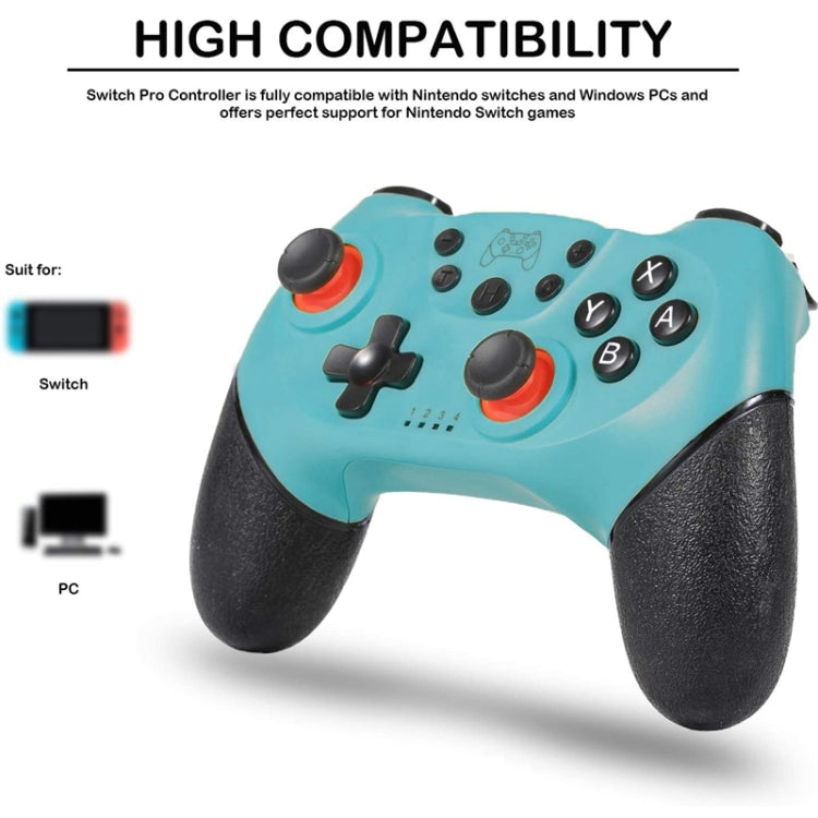 Controlador de juego Bluetooth Joypad Gamepad de 6 ejes para Switch Pro