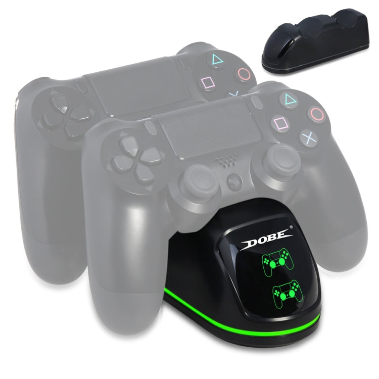 DOBE TP4-1781 Controlador inalámbrico Base de carga dual Cargador LED Mango Cargador para PS4 / Slim / Pro, TP4-1781