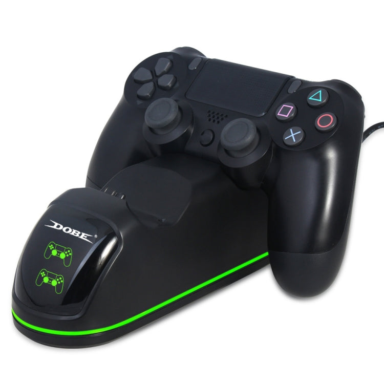 DOBE TP4-1781 Controlador inalámbrico Base de carga dual Cargador LED Mango Cargador para PS4 / Slim / Pro, TP4-1781