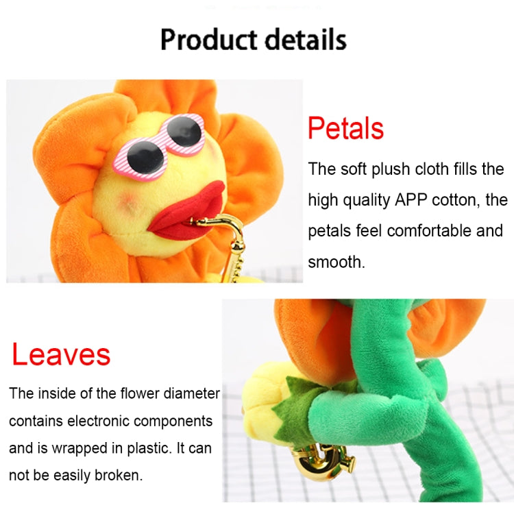 Juguete adulto de los niños de la felpa de Bluetooth del estilo del saxofón del girasol, carga por USB y batería de la ayuda