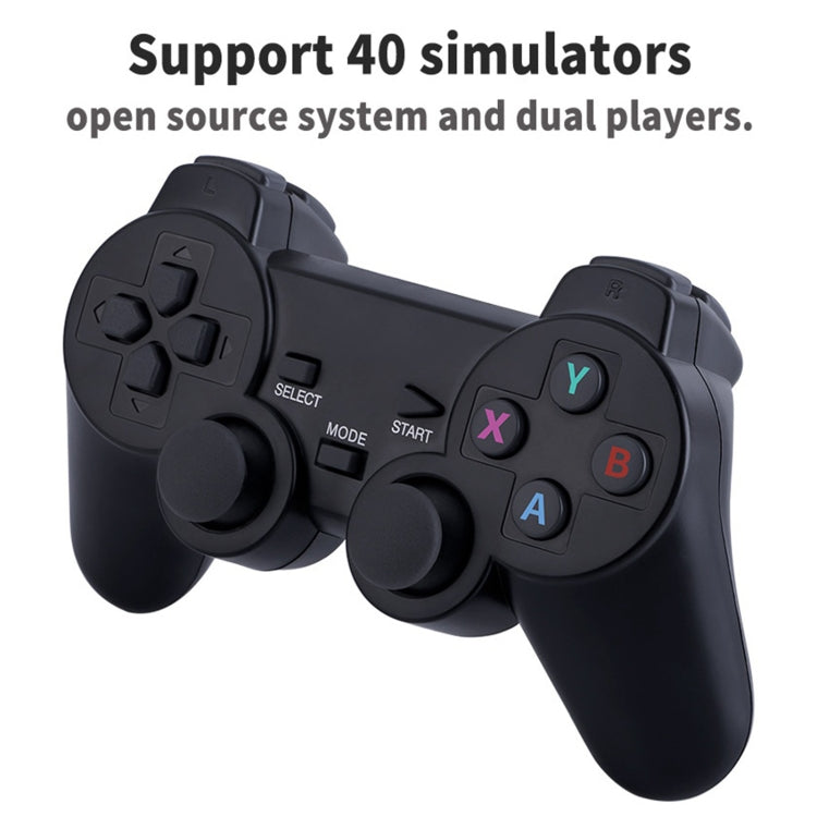 PS3000 64GB 4K Retro Game Stick con 2 gamepads inalámbricos Más de 10000 juegos preinstalados, 64GB