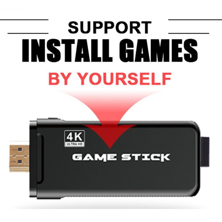 PS3000 32GB 4K Retro Game Stick con 2 gamepads inalámbricos Más de 3000 juegos preinstalados, 32GB