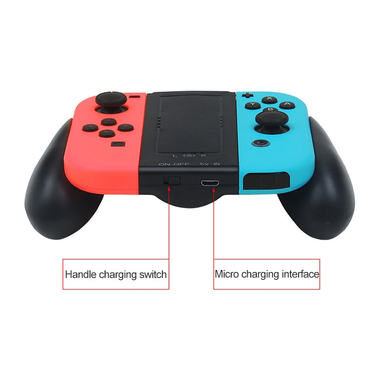 Cargador de agarre del controlador iplay S005 para Nintendo Switch Joy-Con