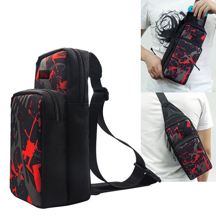iplay HBS-167 Bolsa de almacenamiento cruzada de hombro portátil para Nintendo Switch, HBS-167