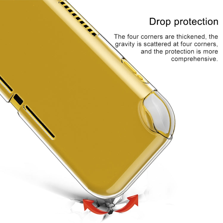 Funda protectora suave de cristal transparente TPU a prueba de golpes para Switch Lite, For Switch Lite