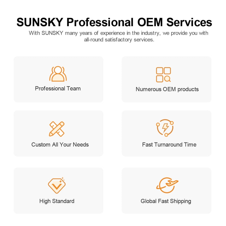 SKU de muestra OEM