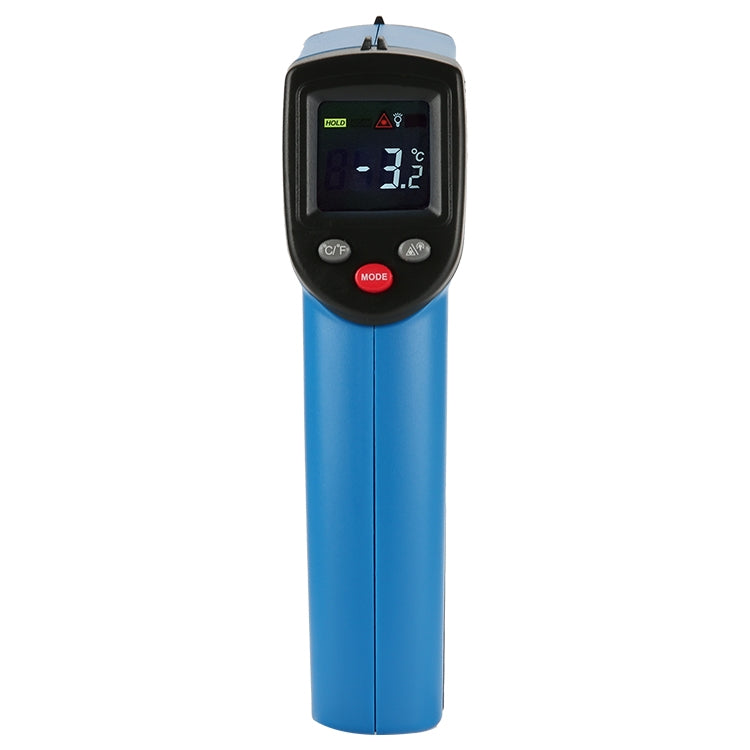Termómetro infrarrojo de punto láser digital portátil GM333A, rango de temperatura: -50-400 grados Celsius