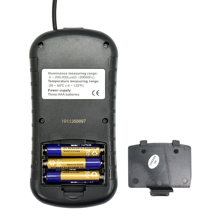 BENETECH GM1030 Iluminómetro digital dividido portátil Medidor de LUX, GM1030
