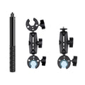 Motocicleta Dual-headsCrab & Single Heads Abrazaderas Manillar Soporte fijo Selfie Stick, Dual-heads Crab & Single Heads Crab