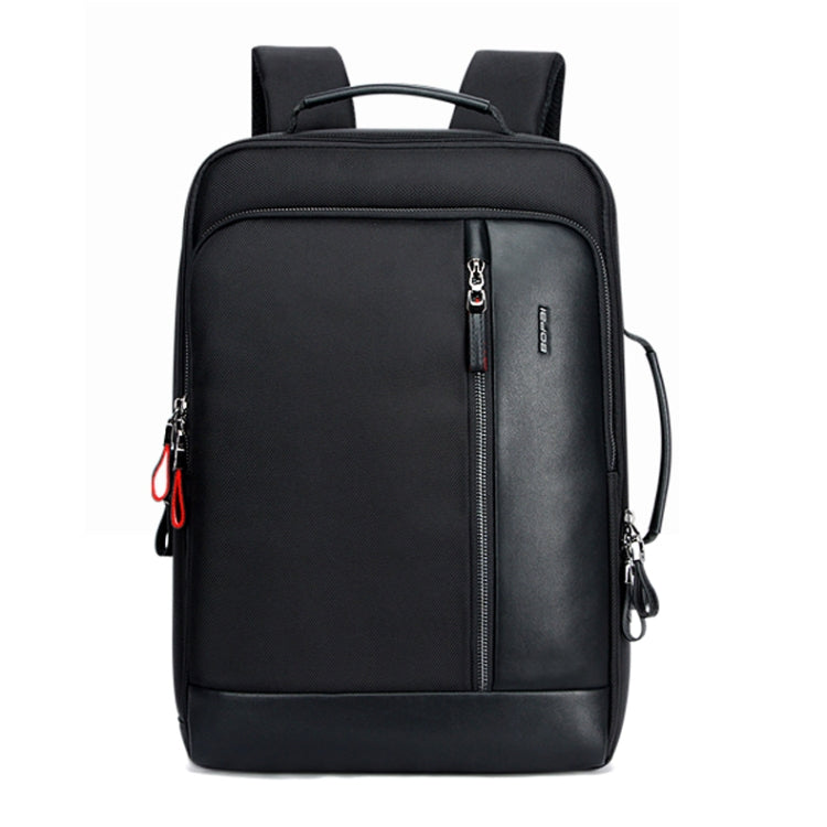 Bopai 751-006641 Mochila para computadora portátil transpirable de moda empresarial de gran capacidad con interfaz USB externa, tamaño: 30 x 15 x 44 cm, 751-006641