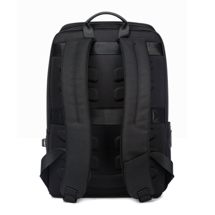 Bopai 751-006881 Bandolera Doble Empresarial Antirrobo Impermeable de Gran Capacidad, con Puerto de Carga USB, Tamaño: 30x14x44cm, 751-006881