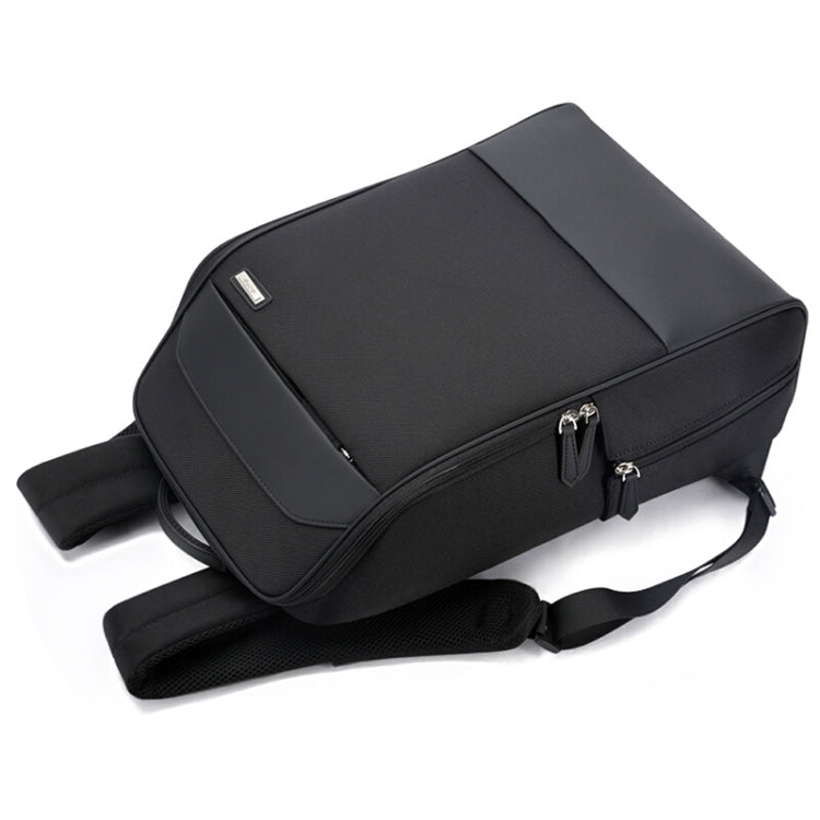 Bopai 751-006881 Bandolera Doble Empresarial Antirrobo Impermeable de Gran Capacidad, con Puerto de Carga USB, Tamaño: 30x14x44cm, 751-006881