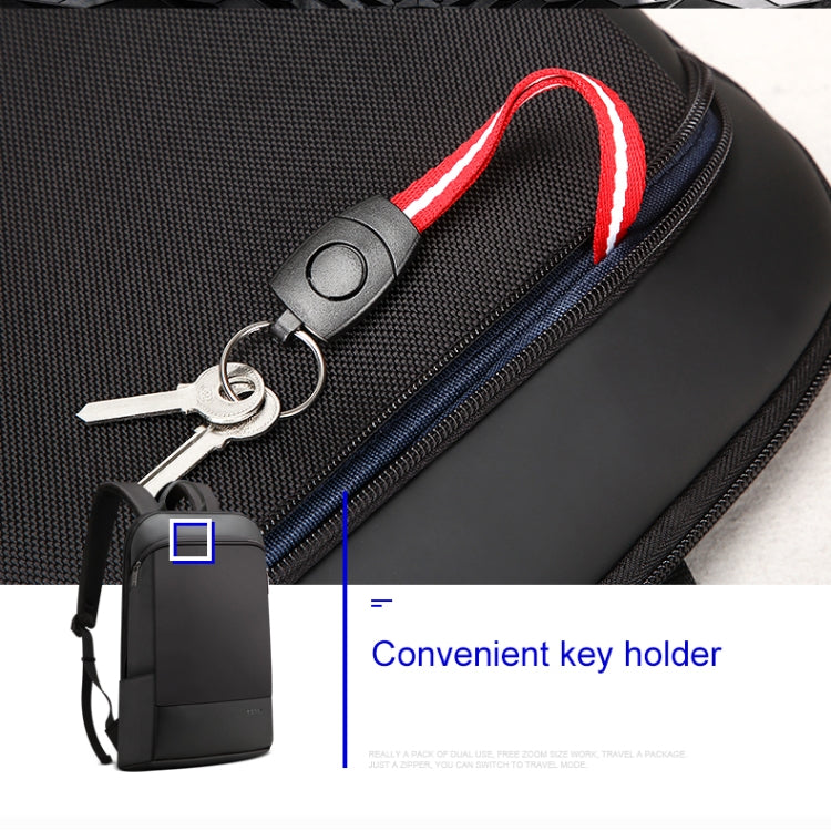 Bopai 851-023331 Mochila ultradelgada antirrobo impermeable para computadora portátil y tableta para 14 pulgadas y menos, 851-023331