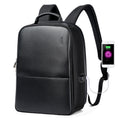 Bopai 751-006431 Bandolera doble de gran capacidad, impermeable, antirrobo, empresarial, con puerto de carga USB, tamaño: 27x16,5x40 cm, 751-006431