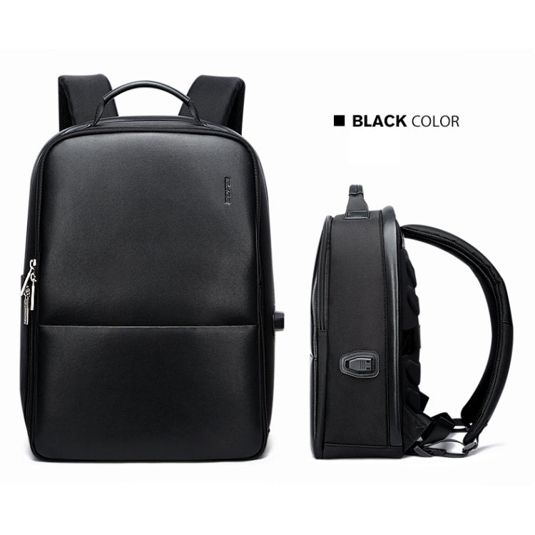 Bopai 751-006431 Bandolera doble de gran capacidad, impermeable, antirrobo, empresarial, con puerto de carga USB, tamaño: 27x16,5x40 cm, 751-006431