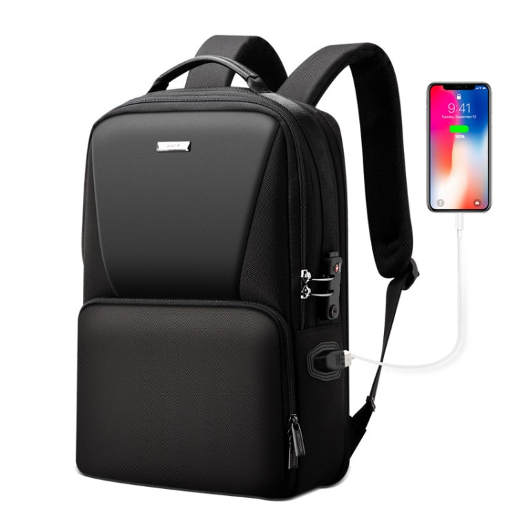 Bopai 61-02511 Mochila para hombre antirrobo impermeable y transpirable para viajes de negocios, tamaño: 30x15x44cm, 61-02511