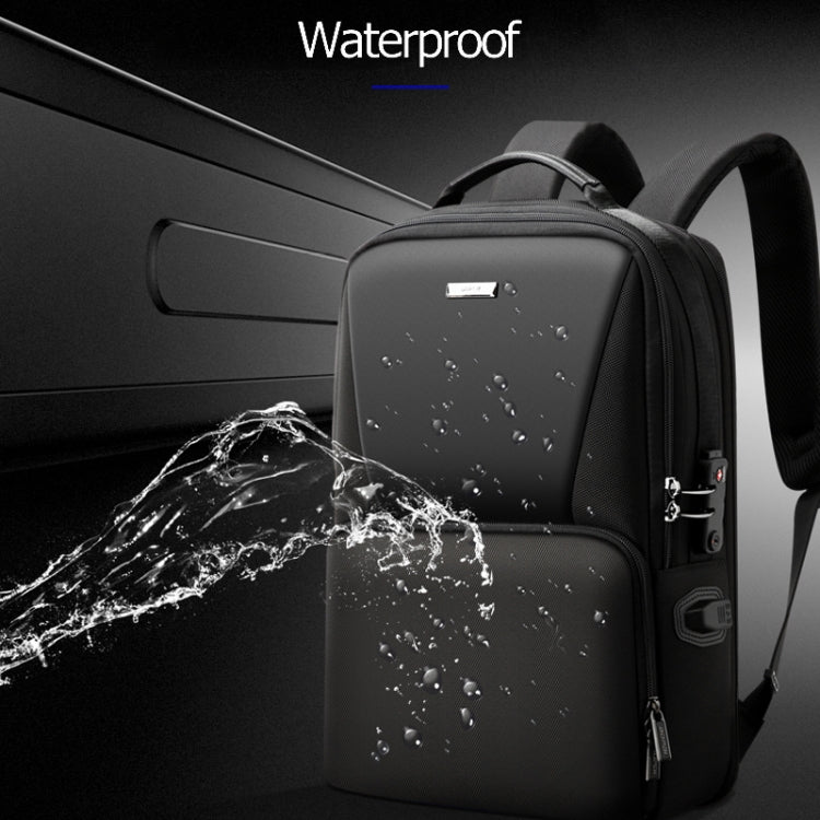 Bopai 61-02511 Mochila para hombre antirrobo impermeable y transpirable para viajes de negocios, tamaño: 30x15x44cm, 61-02511