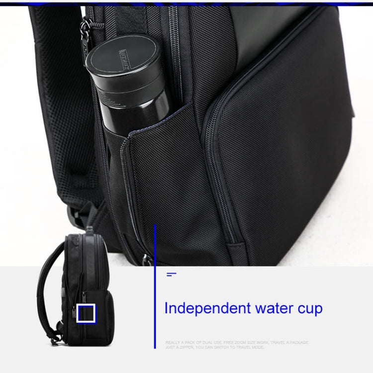 Bopai 61-02511 Mochila para hombre antirrobo impermeable y transpirable para viajes de negocios, tamaño: 30x15x44cm, 61-02511