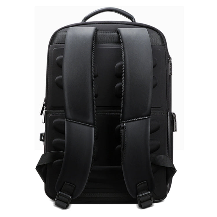 Bopai 851-024011 Mochila antirrobo para hombre, transpirable, de negocios, de cuero de primera calidad, tamaño: 28x18x42 cm, 851-024011
