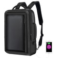 Bopai 751-006551 Mochila para computadora portátil transpirable informal de negocios de gran capacidad con interfaz USB externa, tamaño: 30 x 12 x 44 cm, 751-006551