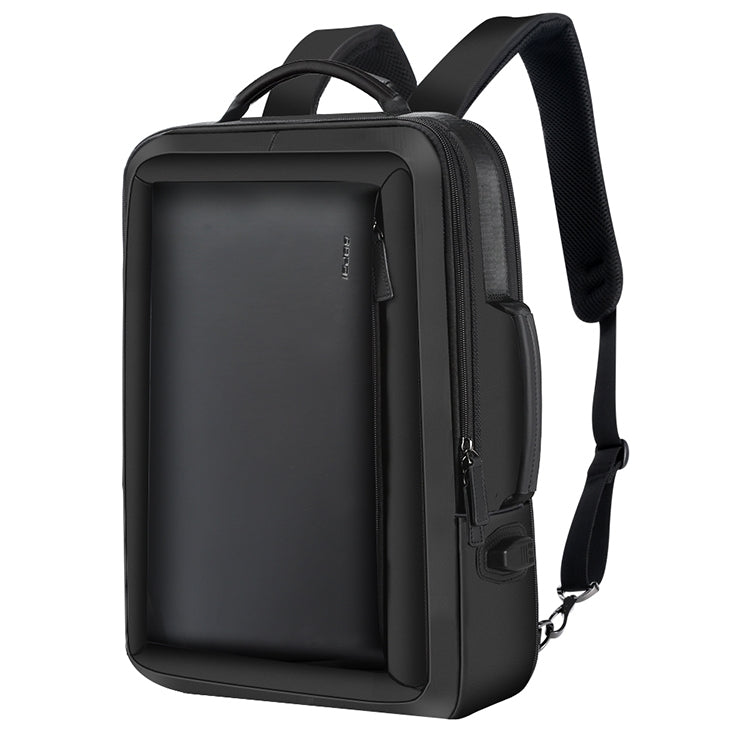 Bopai 751-006551 Mochila para computadora portátil transpirable informal de negocios de gran capacidad con interfaz USB externa, tamaño: 30 x 12 x 44 cm, 751-006551