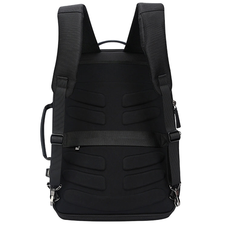 Bopai 751-006551 Mochila para computadora portátil transpirable informal de negocios de gran capacidad con interfaz USB externa, tamaño: 30 x 12 x 44 cm, 751-006551