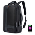Bopai 751-006561 Mochila para computadora portátil transpirable informal de negocios de gran capacidad con interfaz USB externa, tamaño: 29 x 16 x 44 cm, 751-006561