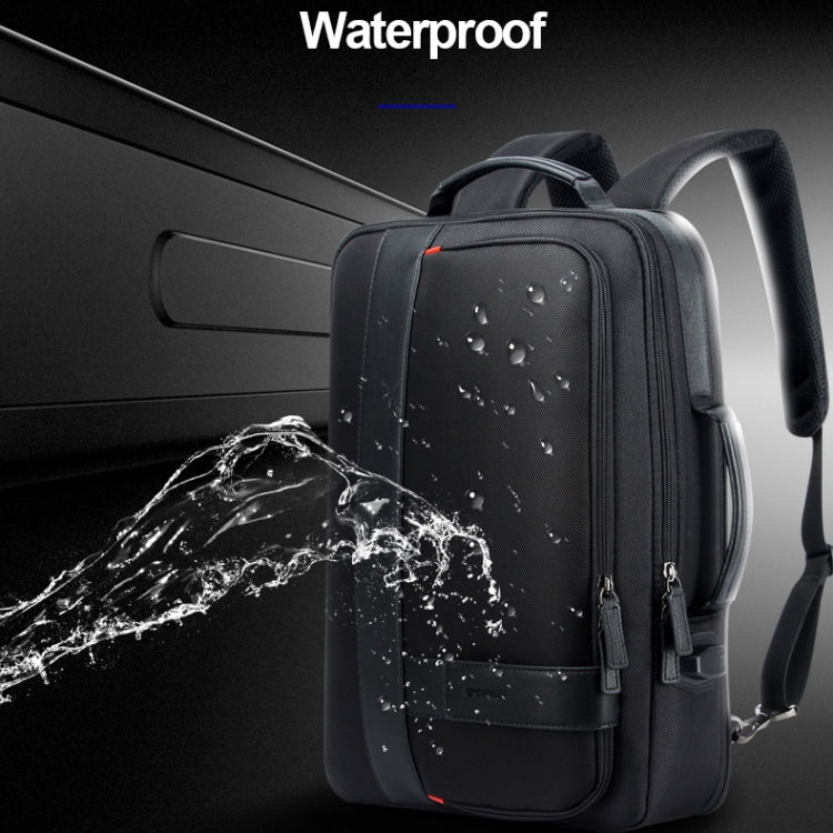 Bopai 751-006561 Mochila para computadora portátil transpirable informal de negocios de gran capacidad con interfaz USB externa, tamaño: 29 x 16 x 44 cm, 751-006561