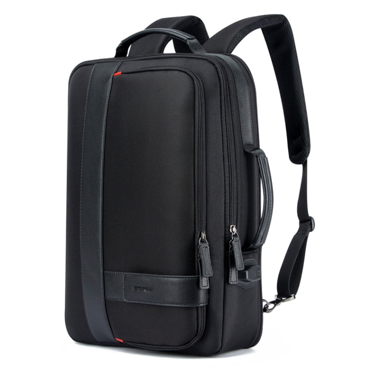 Bopai 751-006561 Mochila para computadora portátil transpirable informal de negocios de gran capacidad con interfaz USB externa, tamaño: 29 x 16 x 44 cm, 751-006561