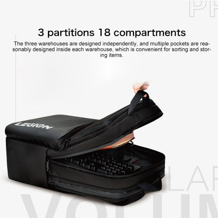 Mochila multifunción Lenovo LEGION P1 para portátil de 17,3 pulgadas/Y7000/Y7000P/Y9000K, P1 for 17.3 inch Laptop