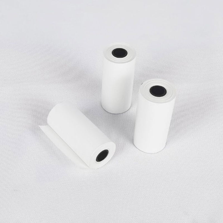 10 rollos de etiquetas de impresión de papel térmico para recibos de papel de registro de 57 x 25 mm