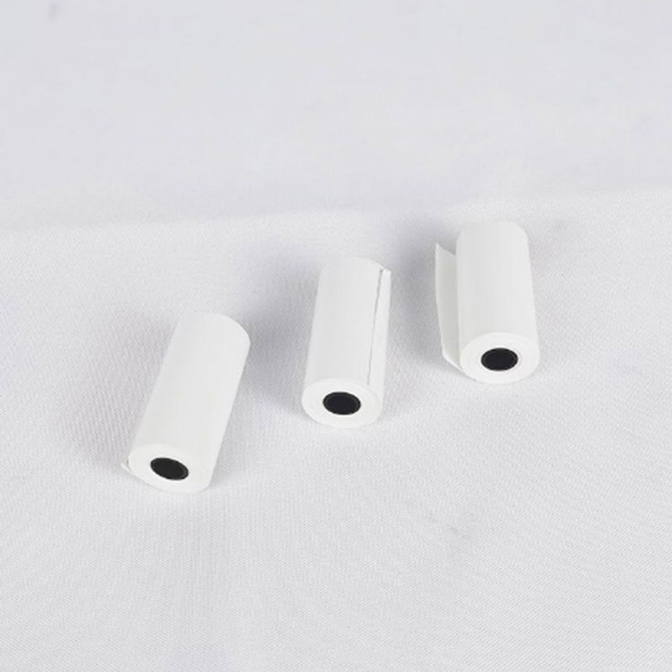 10 rollos de etiquetas de impresión de papel térmico para recibos de papel de registro de 57 x 25 mm