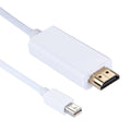 Cable adaptador Mini DisplayPort macho a HDMI macho de 1,8 m, 1.8m