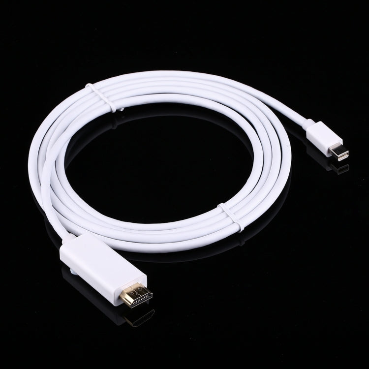 Cable adaptador Mini DisplayPort macho a HDMI macho de 1,8 m, 1.8m
