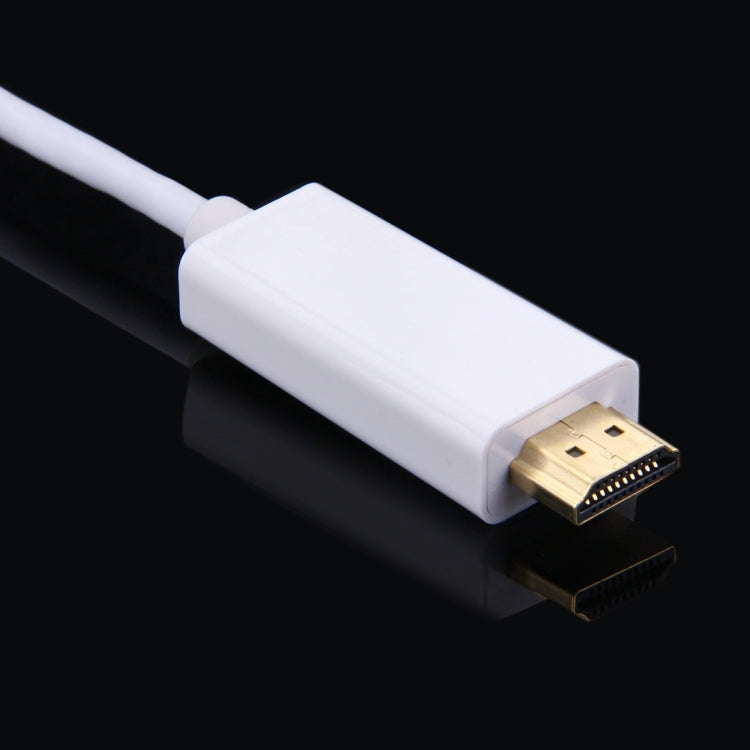 Cable adaptador Mini DisplayPort macho a HDMI macho de 1,8 m, 1.8m