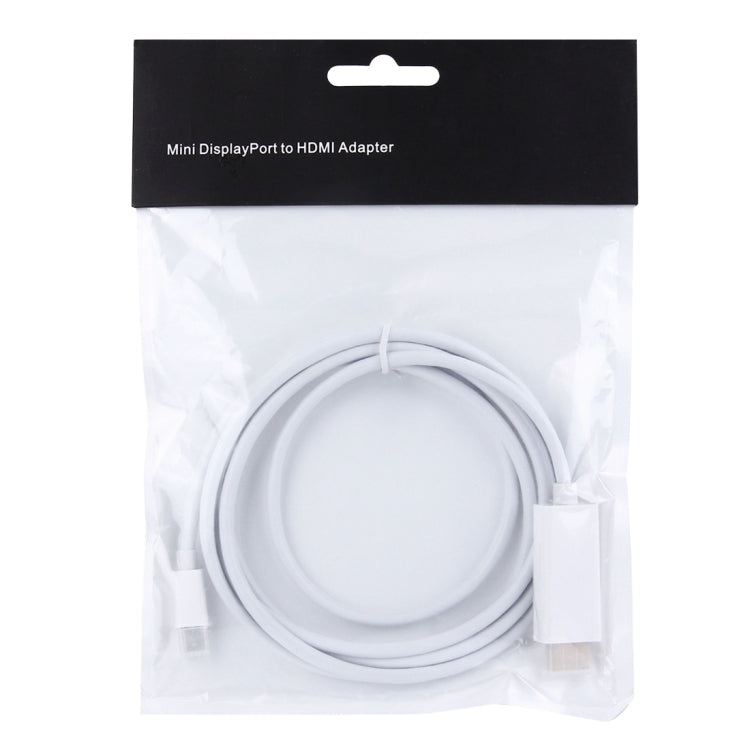 Cable adaptador Mini DisplayPort macho a HDMI macho de 1,8 m, 1.8m