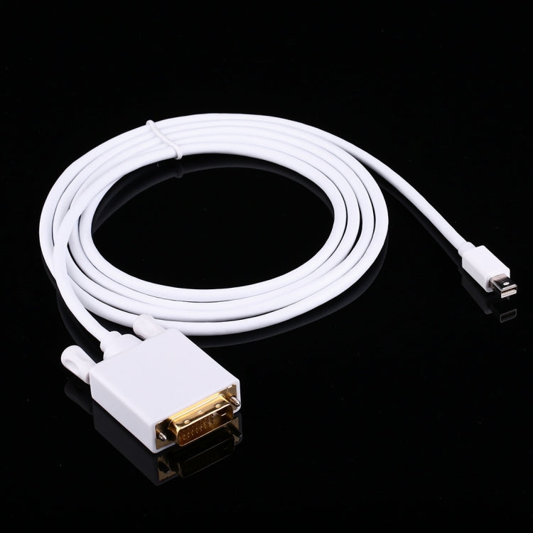 Cable adaptador Mini DisplayPort macho a DVI macho de 1,8 m