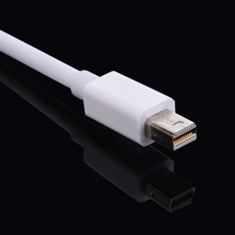 Cable adaptador Mini DisplayPort macho a DVI macho de 1,8 m