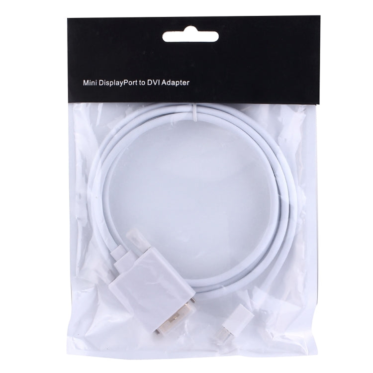 Cable adaptador Mini DisplayPort macho a DVI macho de 1,8 m