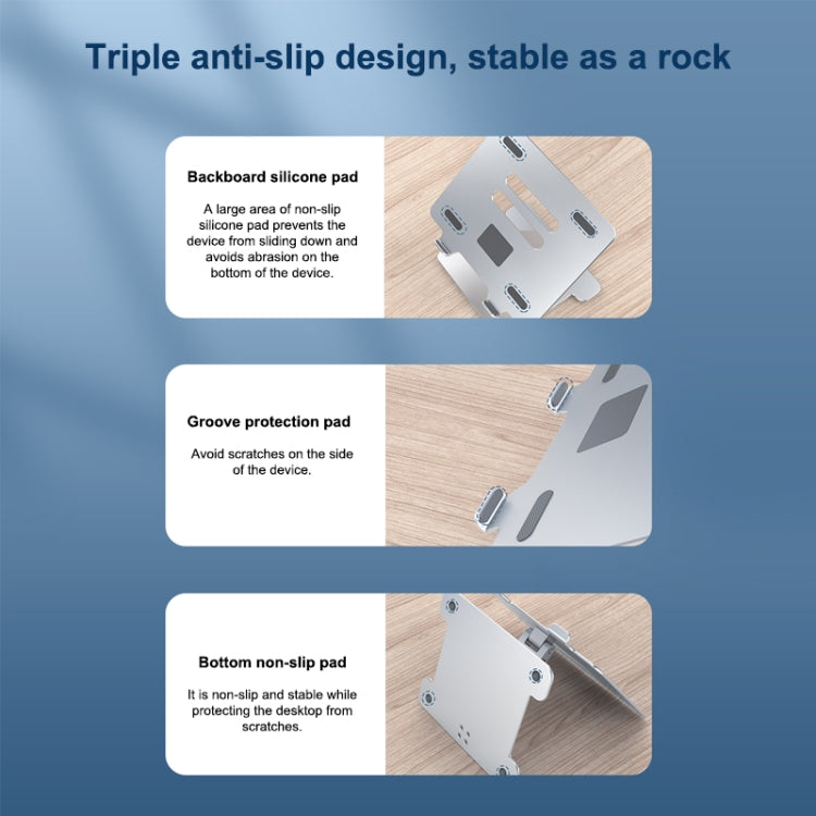 ORICO LST-2AS Soporte plegable para portátil de aleación de aluminio multifunción, LST-2AS