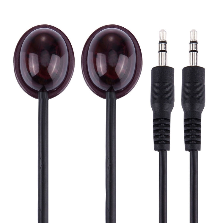 Cable extensor de receptor y emisor de control remoto HDMI de TV IR infrarrojo de 1m, adaptador de cable de 3,5mm (para S-PC-1247)