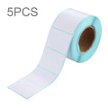 5 PCS 40 * 30 mm 700 etiquetas adhesivas térmicas papeles de código de barras