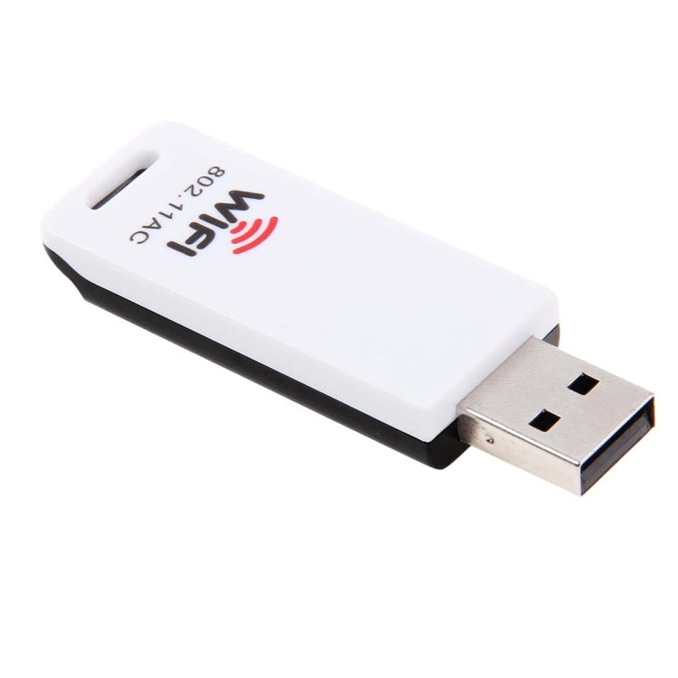 Adaptador inalámbrico WiFi USB 802.11ac compatible con doble banda de 2,4 GHz/5 GHz