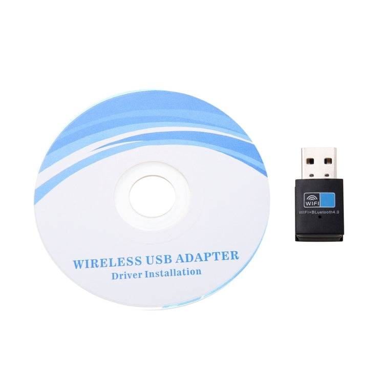 Adaptador inalámbrico WiFi USB 2 en 1 Bluetooth 4.0 + 150 Mbps 2,4 GHz