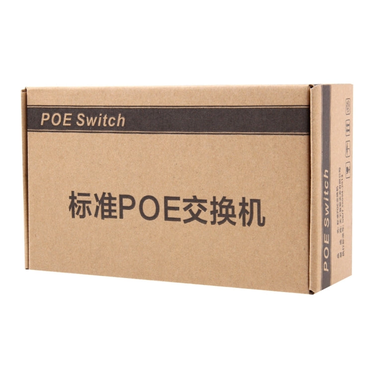 Conmutador POE de 5 puertos de 10/100Mbps, conmutador de red IEEE802.3af de alimentación a través de Ethernet para cámara IP, dispositivos AP de teléfono VoIP, 5 Ports Black