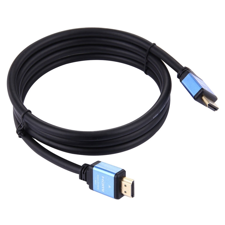 Cable conector macho HDMI de 19 pines de alta velocidad versión HDMI 2,0 de 1,5 m, Length: 1.5m