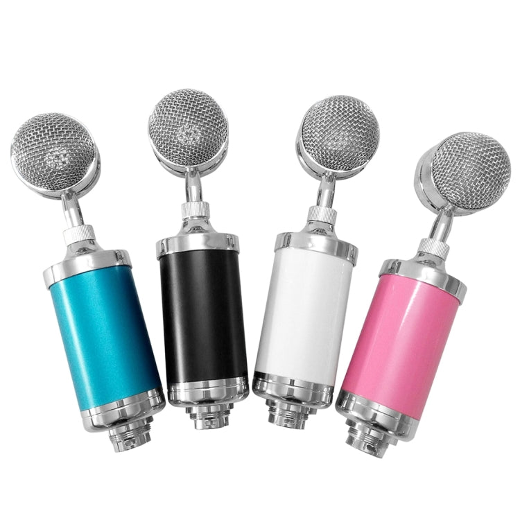 Micrófono de grabación de sonido de condensador 3000 Home KTV Mic con soporte antigolpes y filtro pop para PC y computadora portátil, puerto para auriculares de 3,5 mm, longitud del cable: 2,5 m
